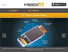 Tablet Screenshot of meex-up.com